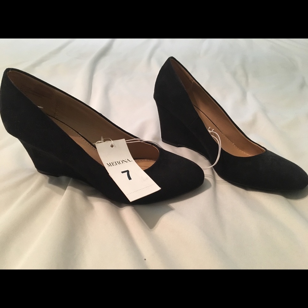 Merona Suede Wedges